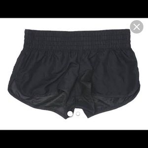 Girls sport high rise sport shorts (s)